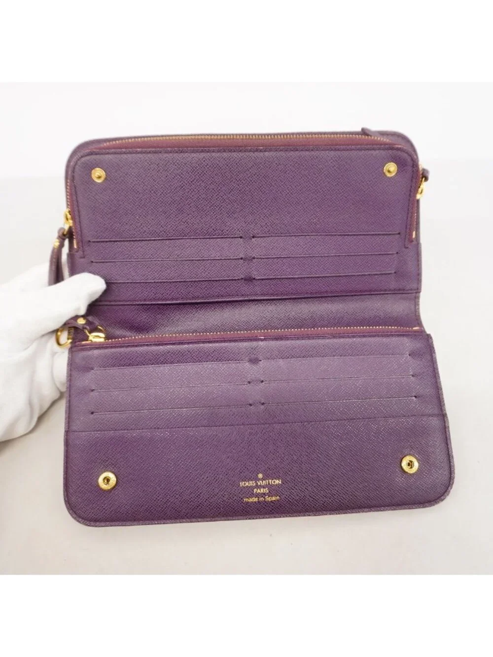 Louis Vuitton Wallet Monogram Portefeuille Insolit Violette